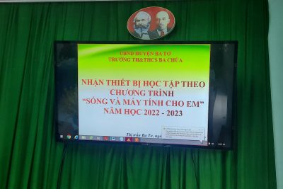 LIÊN ĐỘI TRƯỜNG TH&THCS BA CHÙA